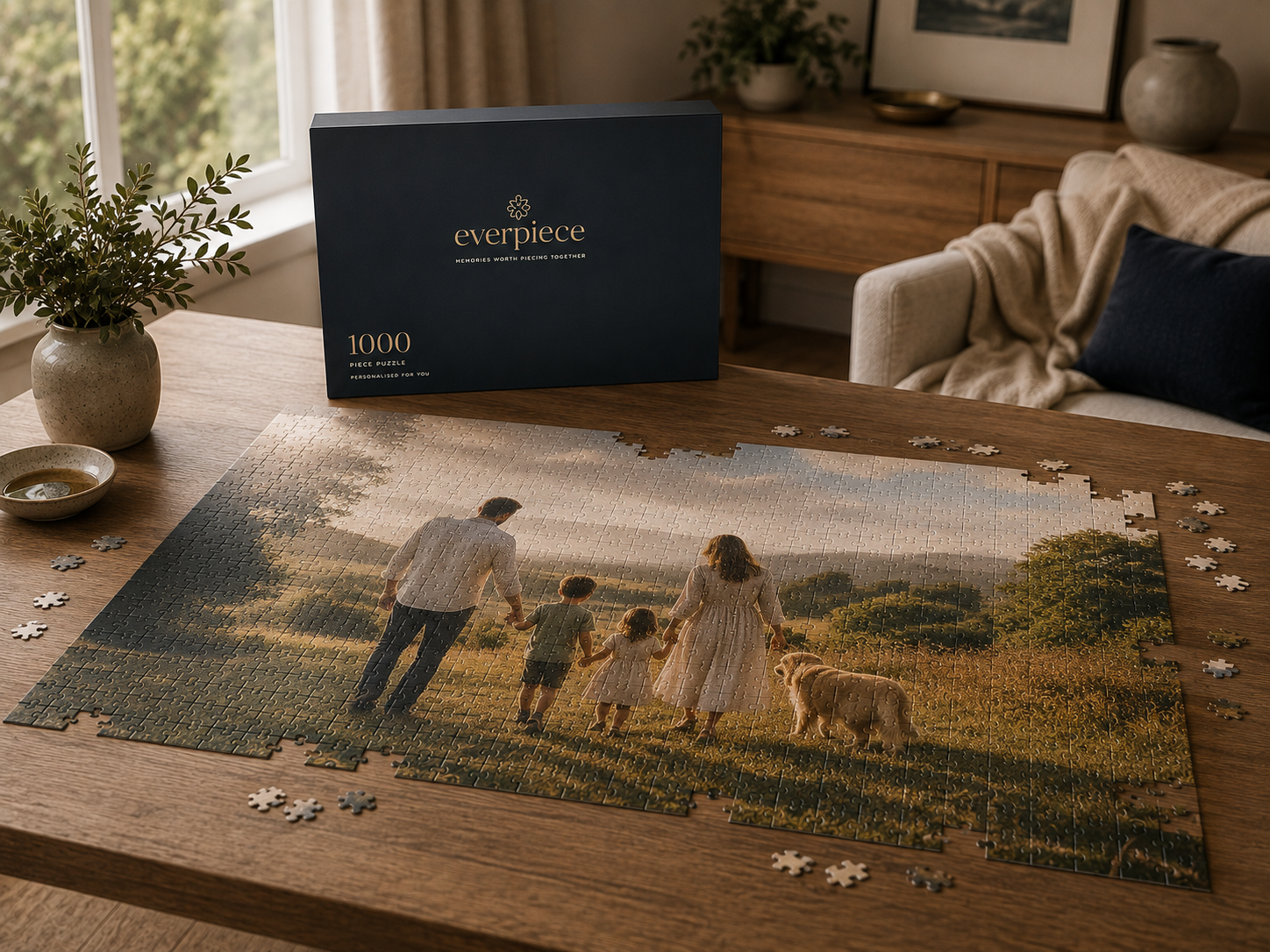 Everpiece personalised 1000 piece puzzle